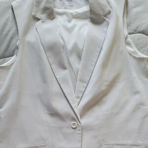 Nwt Peter nygard white jacket blazers  size 14